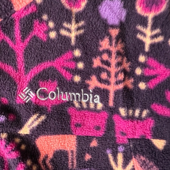 Columbia Pink Reversible Puffer Hooded Jacket - Picture 5 of 8
